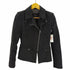 ビーシービージーマックスアズリア BCBGMAXAZRIA ジャガードダブルジャケット 総柄 ジップアップ 総裏地 レディース import:XS