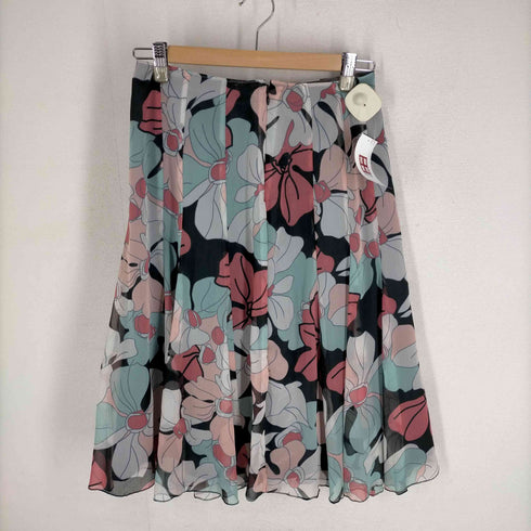 ロイスクレヨン Lois CRAYON 花柄シアーギャザースカート レディース JPN:M