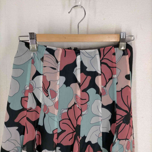 ロイスクレヨン Lois CRAYON 花柄シアーギャザースカート レディース JPN:M