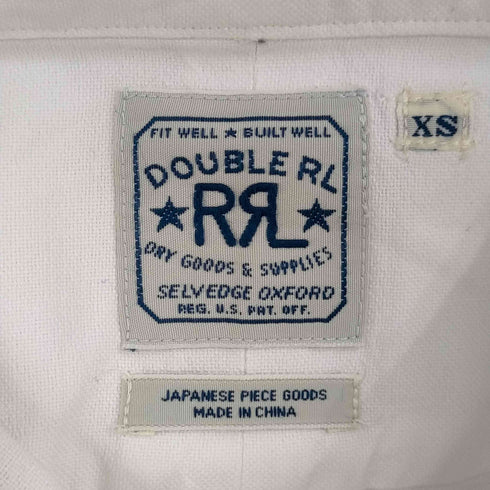 ダブルアールエル ラルフローレン RRL RALPH LAUREN L/S SELVEDGE OXFORD BDシャツ メンズ JPN:XS