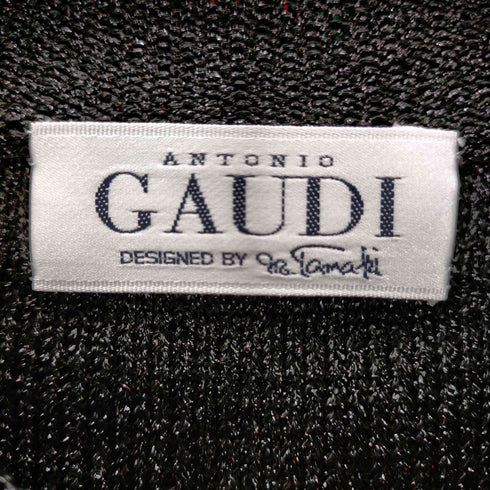 ANTONIO GAUDI アントニオ ガウディ 花柄刺繍カーディガン スカート セットアップ レディース M