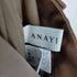 アナイ ANAYI ギャバストレッチストレートパンツ ジッパーフライ レディース 34