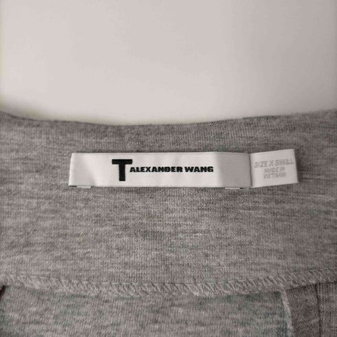 アレキサンダーワン Alexander Wang スカート フレア ロング スウェット XS グレー レディース JPN:XS