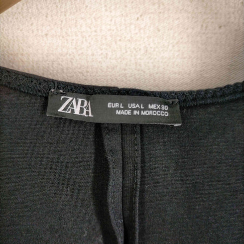 ザラ ZARA ノースリーブVネックワンピース レディース JPN:L