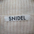 スナイデル snidel 22SS エンブロイダリードッキングニットトップス セーター 長袖 ONE SIZE オフホワイト 白 ホワイト レディース ONE SIZE