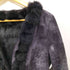 ノーカラージャケット ラビットファー レディース M