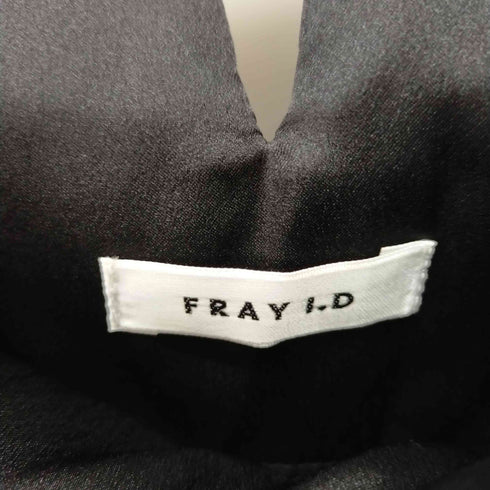 フレイアイディー FRAY I.D 22SS シアーフレアパンツ ワイド ジッパーフライ タック レディース 1