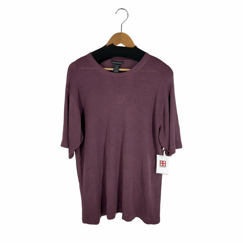 KEVOMAN SILK100% クルーネック カットソー メンズ JPN:M