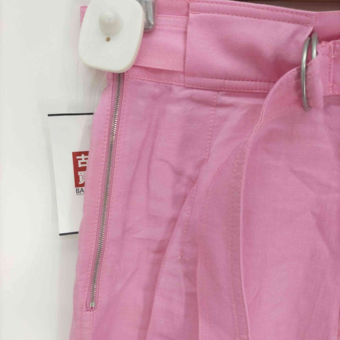 マカフィー MACPHEE 21SS スラブツイル Iラインロングスカート レディース JPN:34