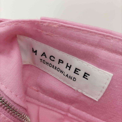 マカフィー MACPHEE 21SS スラブツイル Iラインロングスカート レディース JPN:34