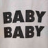 タンタン TANGTANG S/S BABY BABY プリントTシャツ メンズ JPN:M