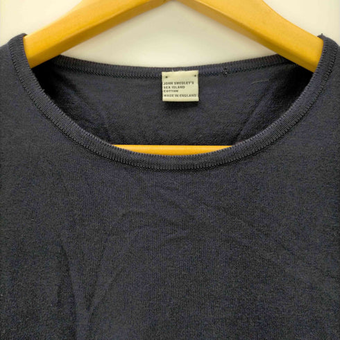 ジョンスメドレー JOHN SMEDLEY イングランド製 クルーネックカットソー メンズ JPN:S