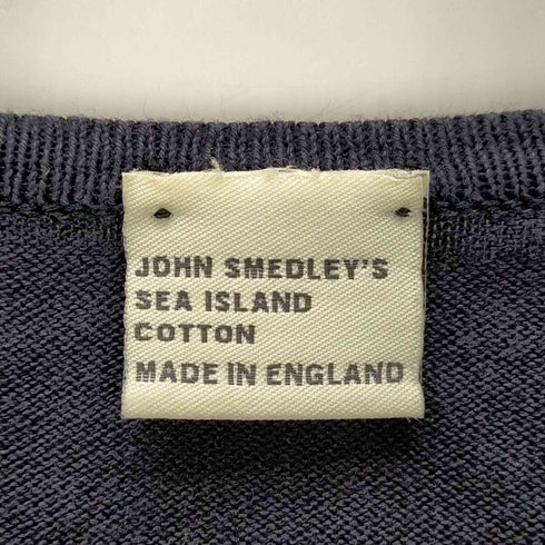 ジョンスメドレー JOHN SMEDLEY イングランド製 クルーネックカットソー メンズ JPN:S