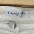 クリスチャンディオール Christian Dior ステッチロゴ クロップド デニムパンツ レディース F:34 I:38 USA:2