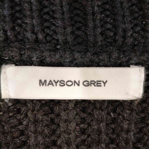 メイソングレイ MAYSON GREY Y ニット セーター ローゲージ ケーブル編み クルーネック レディース JPN:M