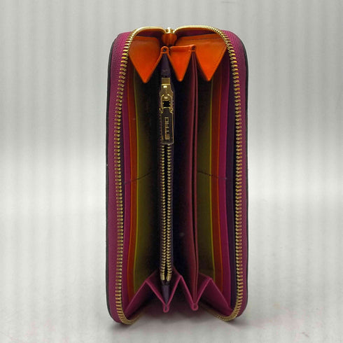 エトロ ETRO ペイズリー柄 ラウンドジップ ロング ウォレット 長財布 レディース