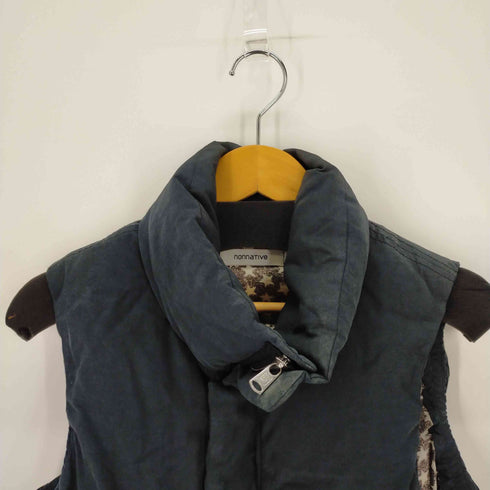 ノンネイティブ nonnative ダウンベスト アウター 総裏地 ジップアップ メンズ 0