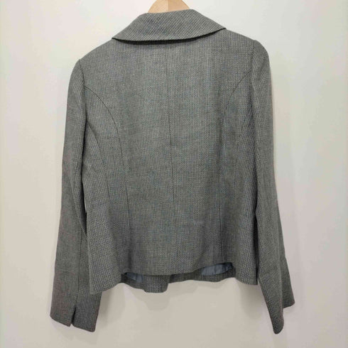 フルギ Rochas 比翼ボタン 丸襟ジャケット レディース 13