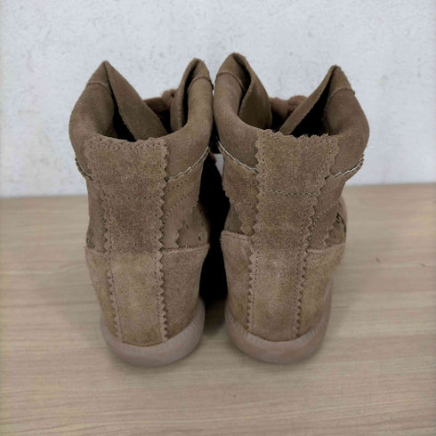 イザベルマランエトワール ISABEL MARANT ETOILE レザースニーカー インヒール スエード レディース JPN:22.5