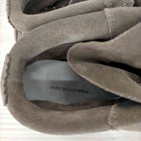 イザベルマランエトワール ISABEL MARANT ETOILE レザースニーカー インヒール スエード レディース JPN:22.5