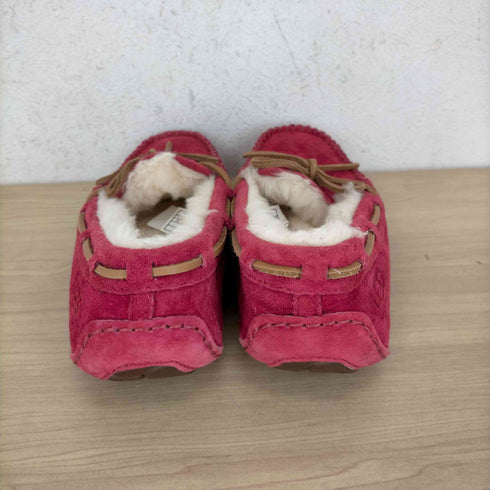 アグオーストラリア UGG Australia ムートン モカシン スリッポン シューズ 22cm ピンク レディース JPN:22