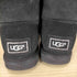 アグ UGG ミニベイリーボタン ブリング ショートムートンブーツ ボア USA6 23.0cm 黒 ブラック レディース JPN:23