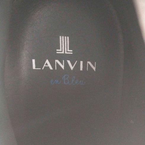 ランバンオンブルー LANVIN en Bleu スエードライク サイドゴアブーツ サイドジップ メンズ 27