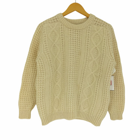ゲイルターラ GAELTARRA ウール アラン ケーブルニット メンズ import:XL