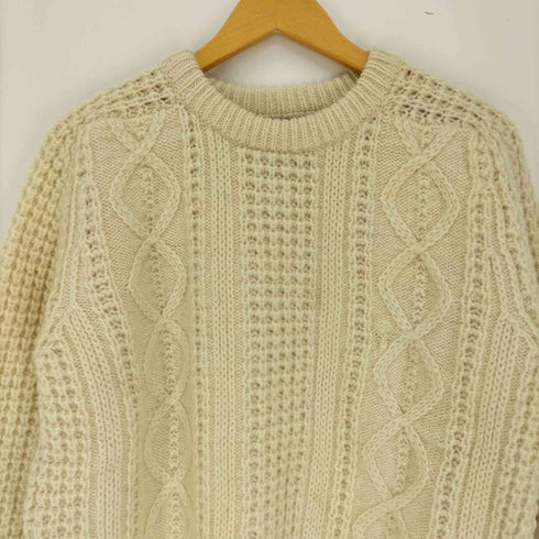 ゲイルターラ GAELTARRA ウール アラン ケーブルニット メンズ import:XL