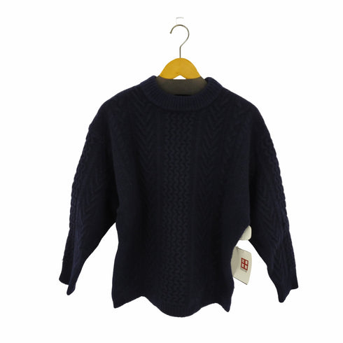 ロクビューティーアンドユースユナイテッドアローズ 6 BEAUTY & YOUTH UNITED ARROWS CABLE HIGH NECK KNIT ケーブルニット セーター レディース