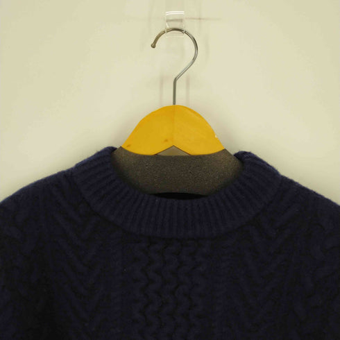 ロクビューティーアンドユースユナイテッドアローズ 6 BEAUTY & YOUTH UNITED ARROWS CABLE HIGH NECK KNIT ケーブルニット セーター レディース