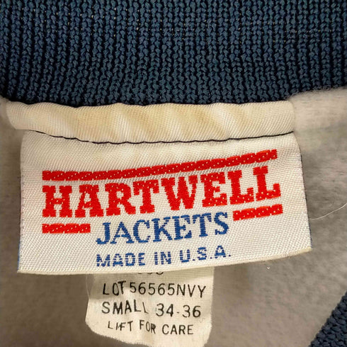 ハートウェル HARTWELL JACKETS ヴィンテージ USA製 fair-play scoreboards スタジャン スタジアムジャンパー メンズ JPN:S