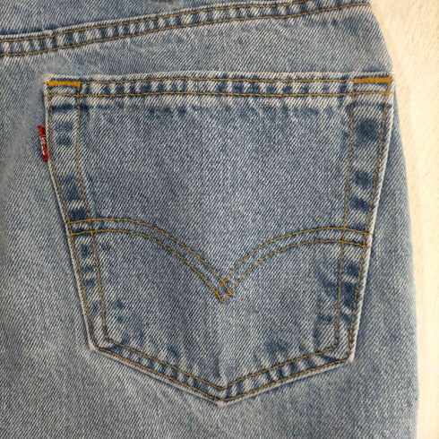 リーバイス Levis 90s 97年6月製 MADE IN USA 550 ジッパーフライテーパードデニムパンツ メンズ W36 L32