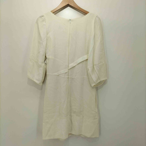 クロエ Chloe 総シルク切替ワンピース パッチワーク つぎはぎ レディース T34