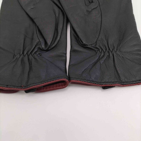 ローレンラルフローレン LAUREN RALPH LAUREN レザー手袋 レディース M