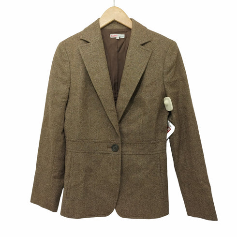 マイケルコース Michael Kors カシミヤ混 1Bテーラードジャケット レディース JPN:4
