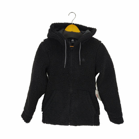 アディダス adidas LOOSE FIT BOA FULL ZIP HOODIE ジャケット ボア ジップアップ フード メンズ XS