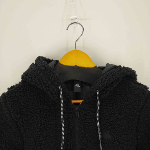 アディダス adidas LOOSE FIT BOA FULL ZIP HOODIE ジャケット ボア ジップアップ フード メンズ XS
