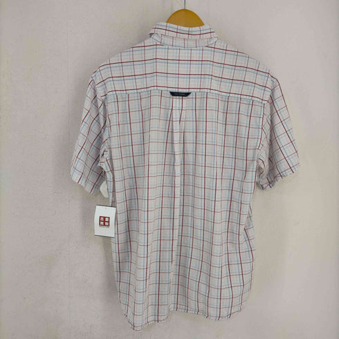 フレッドペリー FRED PERRY ロゴ刺繍 s/s シャツ メンズ import:L