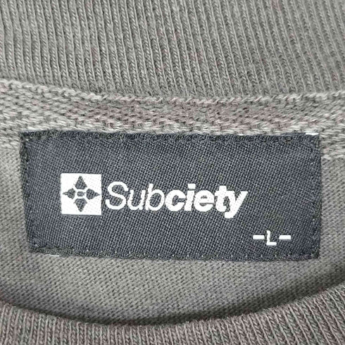 サブサエティ Subciety PRAYING MARIA TEE メンズ JPN:L