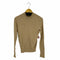 PaddyHill シルクリブクルーネックニット カットソー レディース FREE