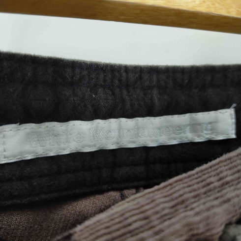 ホワイトマウンテニアリング WHITE MOUNTAINEERING 総柄 コーデュロイパンツ テーパード メンズ 2