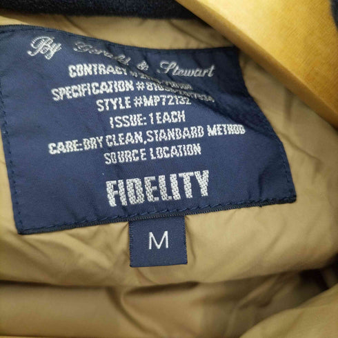 フィデリティー FIDELITY ジップアップ ダウンジャケット メンズ import:M