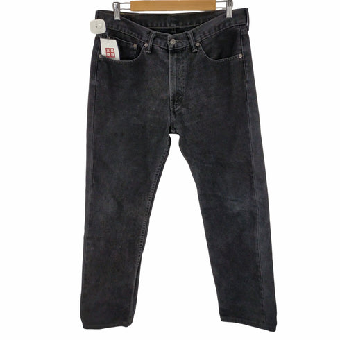 リーバイス Levis 505 ブラックデニム メンズ 36/32