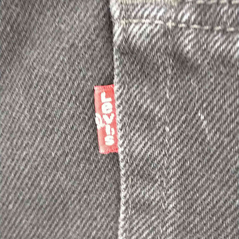 リーバイス Levis 505 ブラックデニム メンズ 36/32