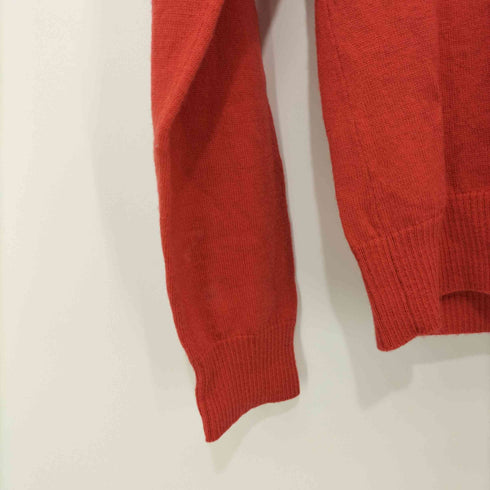ラコステ LACOSTE ロゴ刺繍 ロングスリーブ Vネックニット レディース JPN:42