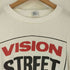 ヴィジョンストリートウェア VISION STREET WEAR 80s 1987コピーライト USA製 両面ロゴプリント クルーネック カットソー メンズ import:M