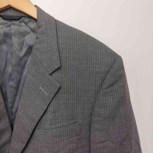 THE SUIT by DURBAN ストライプ 3Bテーラードジャケット メンズ 96A7