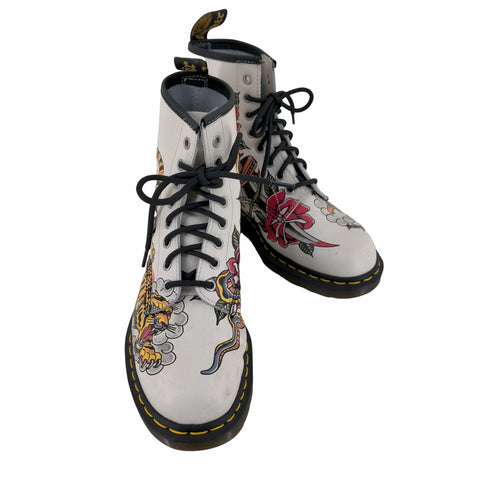 ドクターマーチン Dr.Martens 1460 GREZ USA 8EYE BOOT タトゥーデザイン メンズ EUR:42