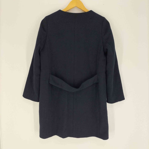 スローブイエナ SLOBE IENA 18AW ジップアップノーカラーコート レディース JPN:36